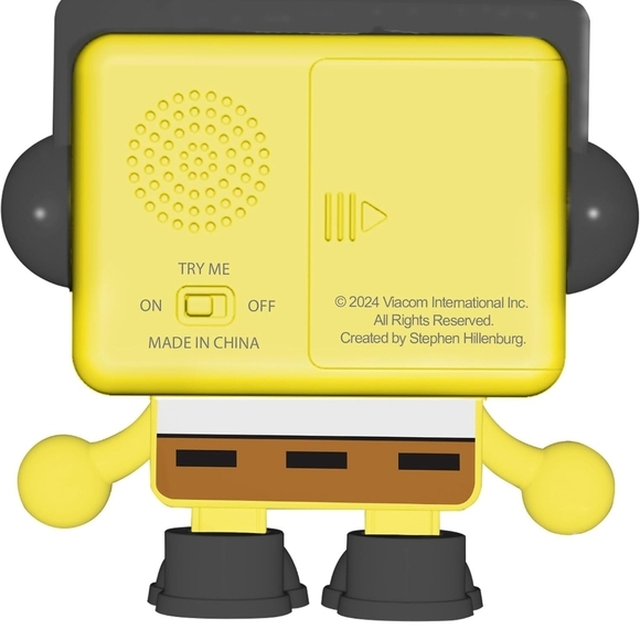 SpongeBob SquarePants Yellow Boombox with Sound Effects - Picture 3 of 13